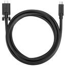 Cavo USB-C Targus ACC1122GLX Nero 1,8 m-0