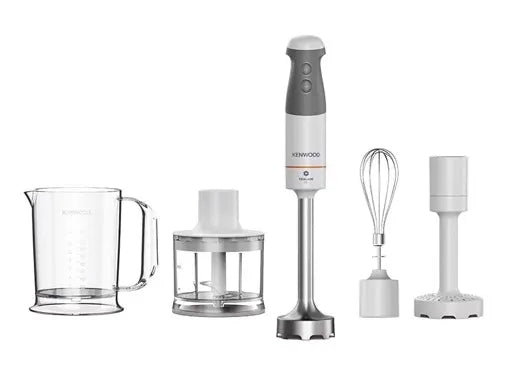 Kenwood  HBM40.306WH frullatore Frullatore ad immersione 850 W Grigio, Trasparente, Bianco