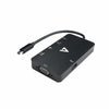 Adattatore USB C con HDMI V7 V7UC-2HDMI-BLK       Nero-2