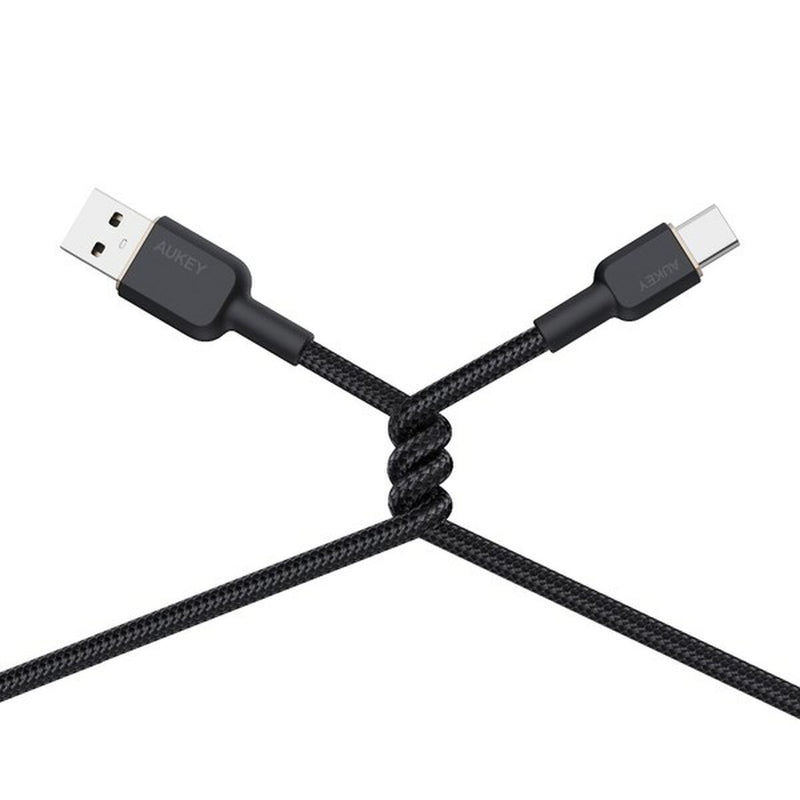 Cavo da USB-C a USB Aukey CB-NAC1 Nero 1 m-2