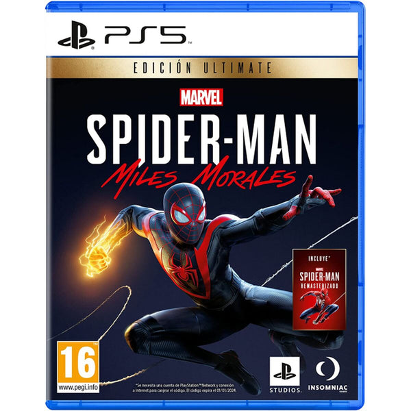 Videogioco PlayStation 5 Sony MARVEL SPIDERMAN MILES MORALES ULT ED-0