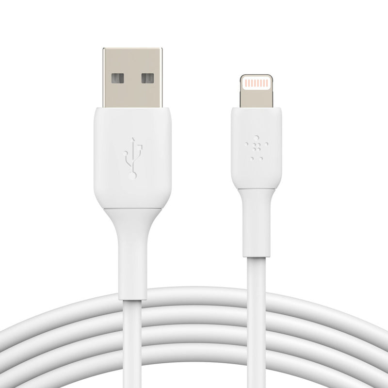 Cavo USB a Lightning Belkin CAA001BT1MWH Bianco 1 m-0