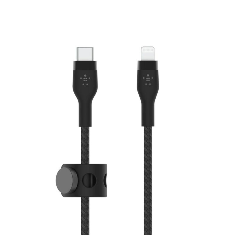 Cavo USB-C a Lightning Belkin CAA011BT2MBK Nero 2 m-3