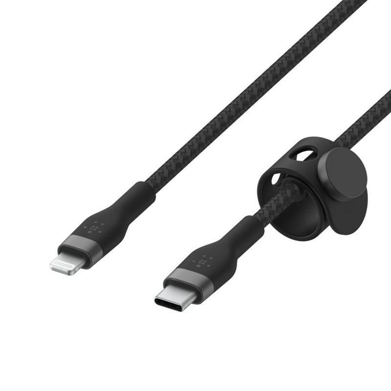 Cavo USB-C a Lightning Belkin CAA011BT2MBK Nero 2 m-0