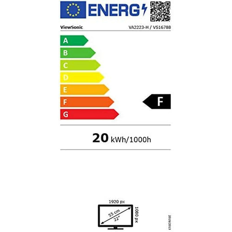 Monitor ViewSonic VA2223-H Full HD 21,5" TN-1
