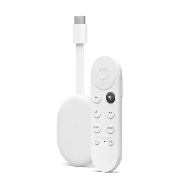 Google Chromecast con Google TV Dispositivo Streaming Bianco hd