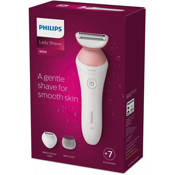 Philips BRL146/00 6000 series Lady Shaver Series 6000 Rasoio senza filo per utilizzo Wet & Dry Philips