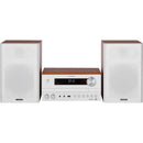 Micro Hi-Fi Bluetooth Lettore CD Radio DAB Bianco Kenwood M-820DAB-W Kenwood