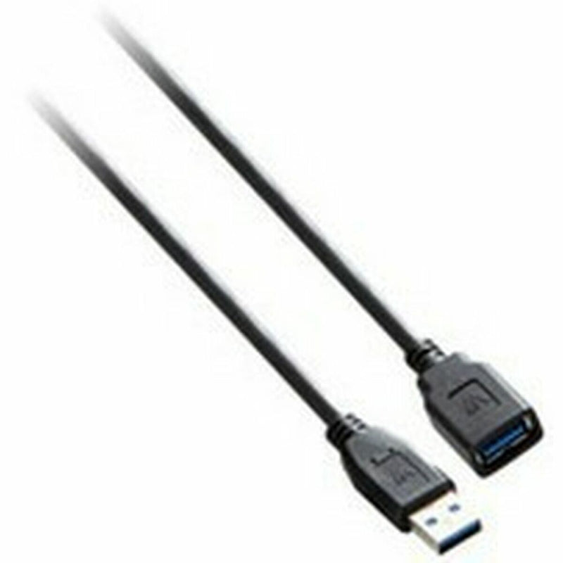 Cavo USB V7 V7E2USB3EXT-03M      USB A Nero-0