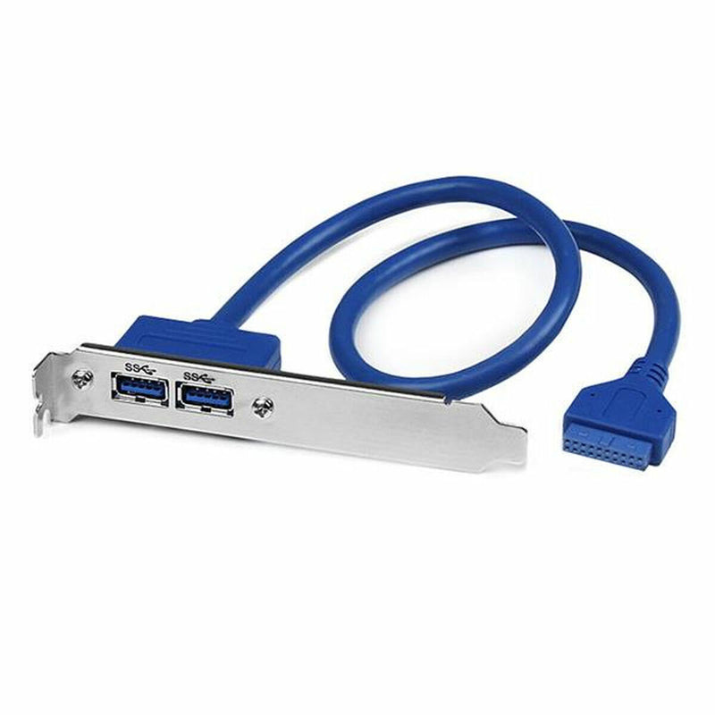 Cavo USB Startech USB3SPLATE           IDC Azzurro-1