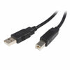 Cavo USB A con USB B Startech USB2HAB3M            Nero-1