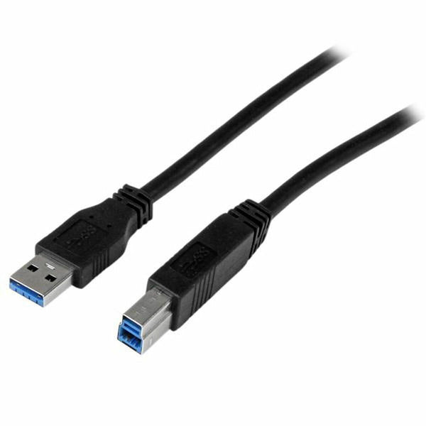 Cavo USB A con USB B Startech USB3CAB1M            Nero-0