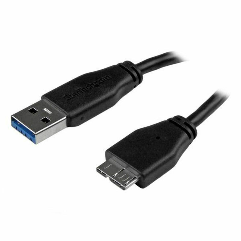 Cavo da USB a Micro USB Startech USB3AUB15CMS         Nero-0