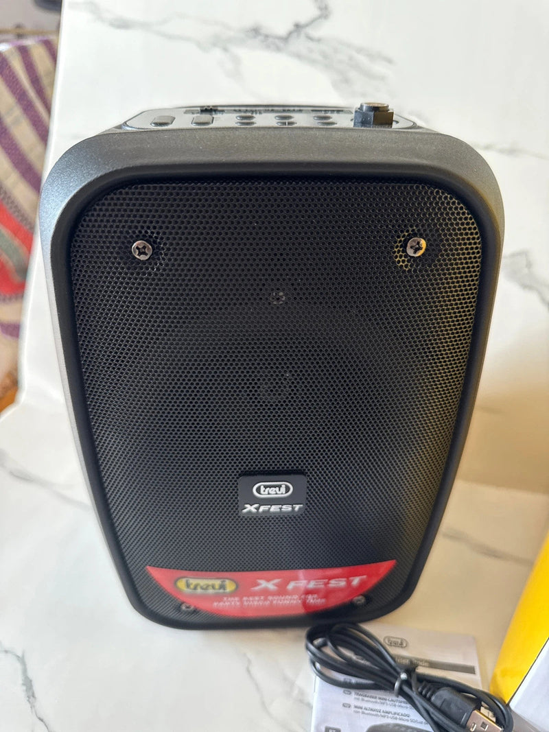 Cassa  Wireless  bluetooth  15W Xfest Altoparlante Amplificato Portatile 15W Trevi