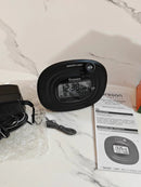 Orologio sveglia radiocontrollato con radio FM bigeshop