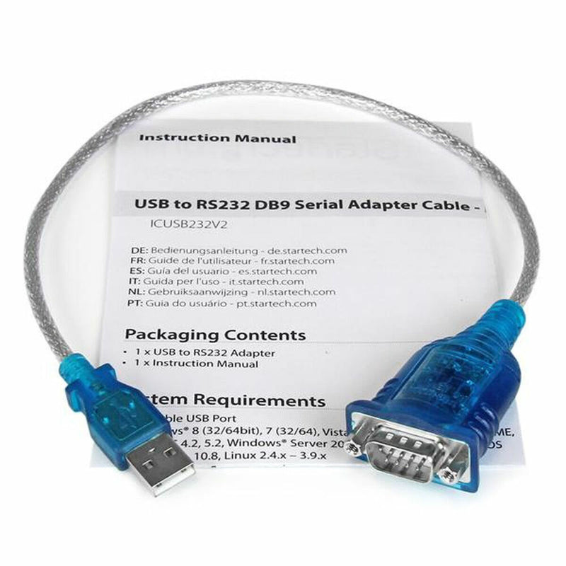 Adattatore USB con RS232 Startech ICUSB232V2           Grigio-0