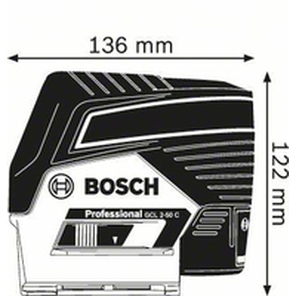 Livella laser BOSCH Professional GCL 2-50 C-10