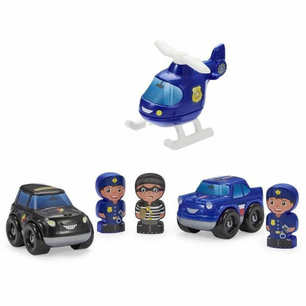 Playset Ecoiffier Police station-0