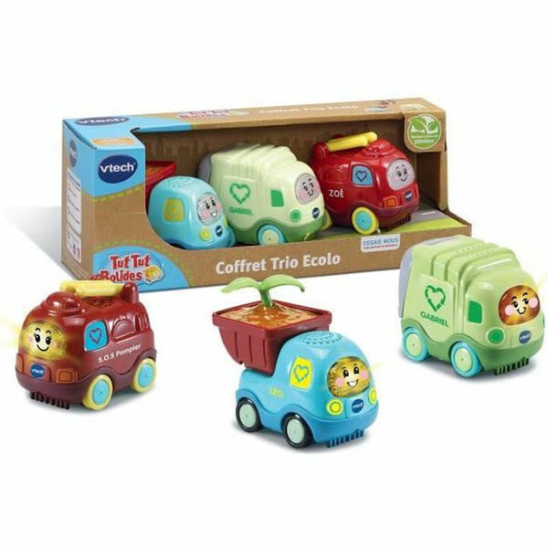 Playset Vtech Tut Tut Bolides Ecolo Trio Box (FR)-0