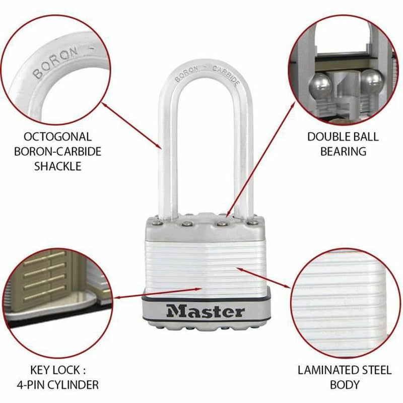 Lucchetto con chiave Master Lock 45 mm-2