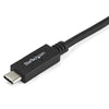 Adattatore USB C con DVI Startech CDP2DVIMM2MB Nero-1