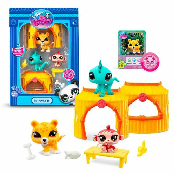Playset Bandai Littlest Pet Shop 8 Pezzi-0