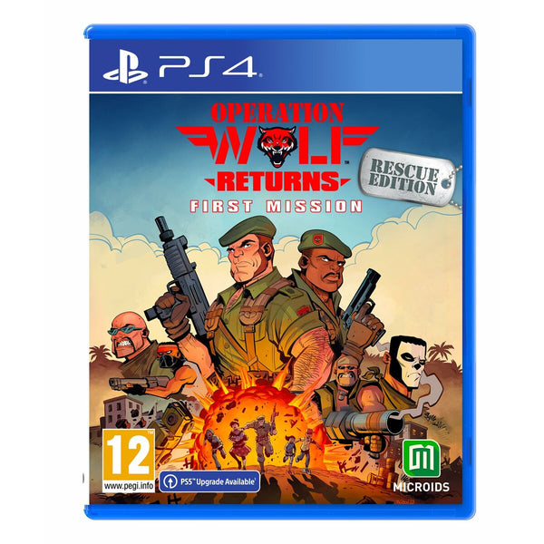 Videogioco PlayStation 4 Microids Operation Wolf: Returns - First Mission Rescue Edition-0