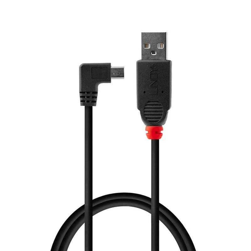 Cavo USB 2.0 A con Mini USB B LINDY 31970 50 cm Nero-0