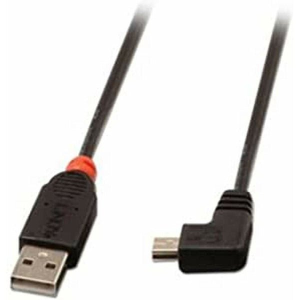 Cavo USB 2.0 A con Mini USB B LINDY 31972 2 m Nero-0