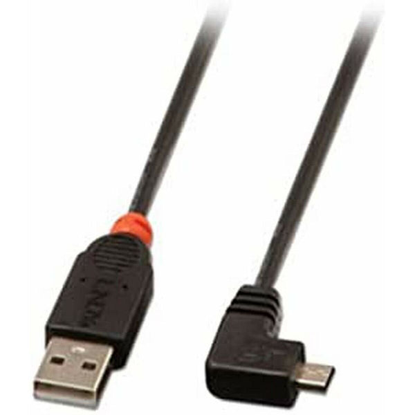 Cavo USB 2.0 A con Micro USB B LINDY 31975 50 cm Nero-0