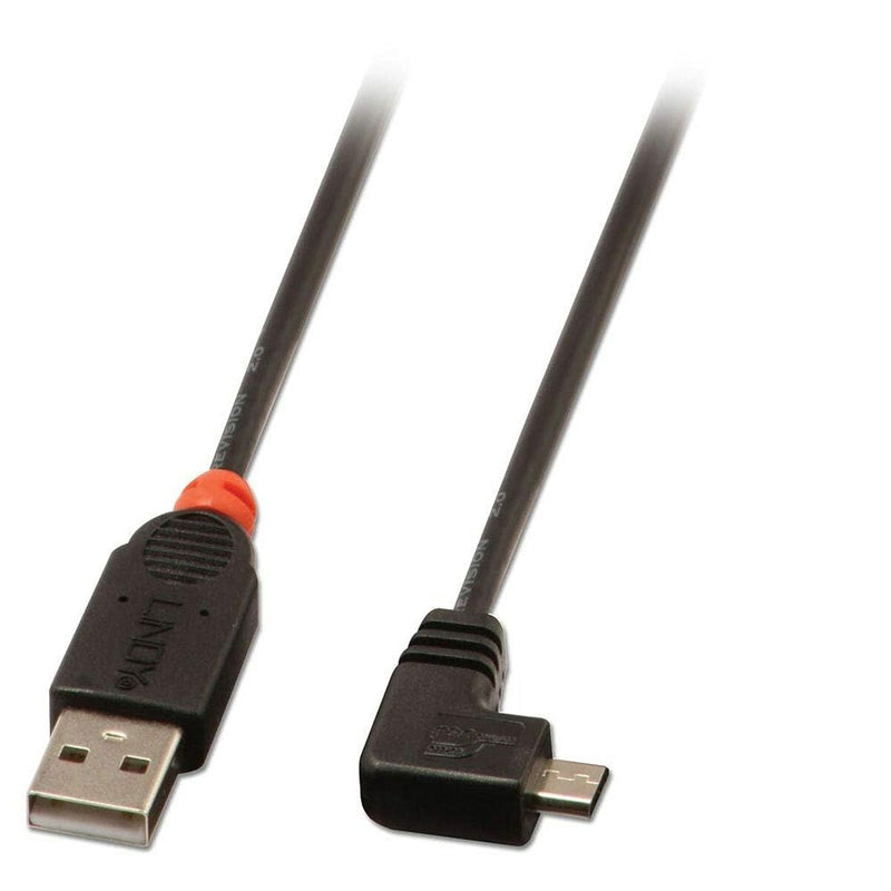 Cavo USB 2.0 A con Micro USB B LINDY 31976 1 m Nero-0