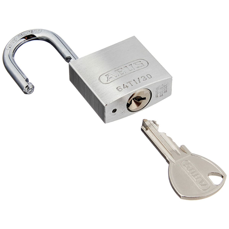 Lucchetto con chiave ABUS Titalium 64ti/30 Acciaio Alluminio normale (3 cm)-4