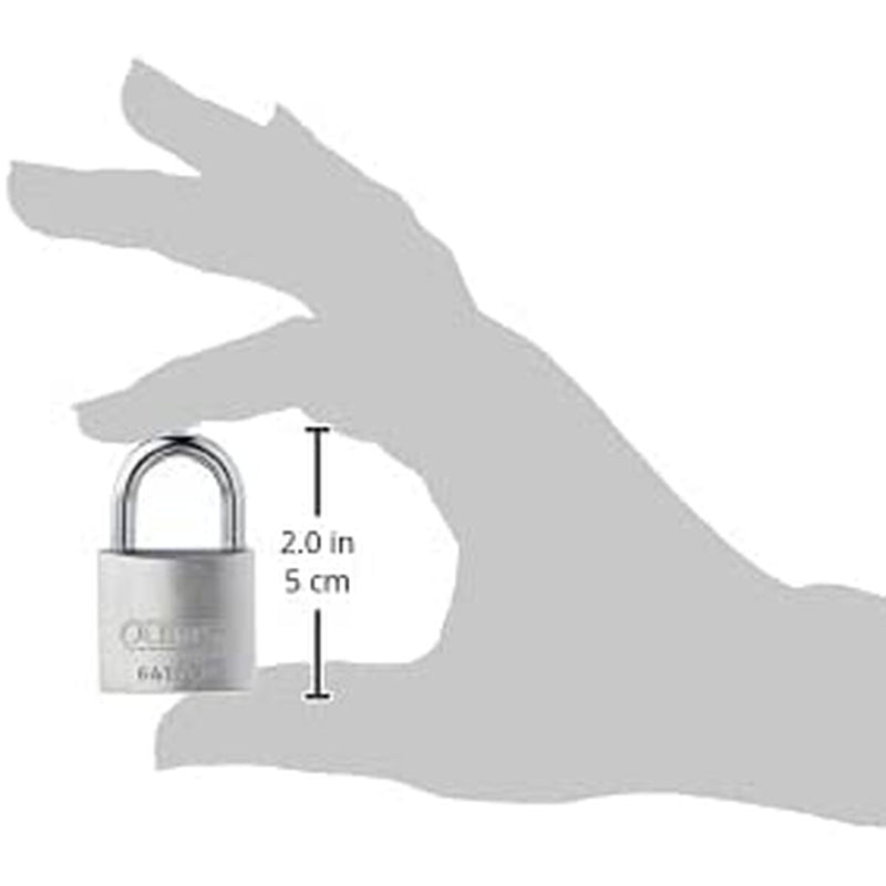 Lucchetto con chiave ABUS Titalium 64ti/30 Acciaio Alluminio normale (3 cm)-1