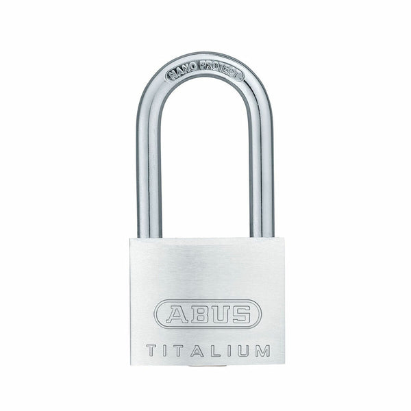 Lucchetto con chiave ABUS Titalium 64ti/30hb30 Acciaio Alluminio Lunghezza (3 cm)-0