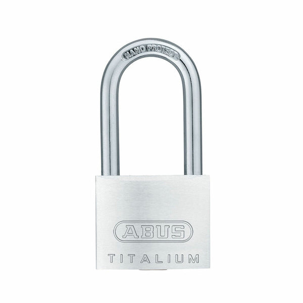 Lucchetto con chiave ABUS Titalium 64ti/50hb50 Acciaio Alluminio Lunghezza (5 cm)-0