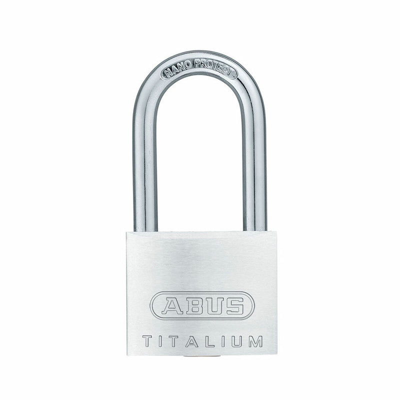 Lucchetto con chiave ABUS Titalium 64ti/50hb50 Acciaio Alluminio Lunghezza (5 cm)-0