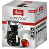 Caffettiera Elettrica Melitta Easy Top II 1023-04 1050 W Nero 1050 W 1,25 L 900 g-1