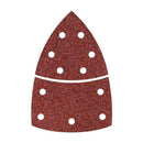 Carta vetrata Wolfcraft 1813000 80 g 10 Unità (9,5 cm)-0