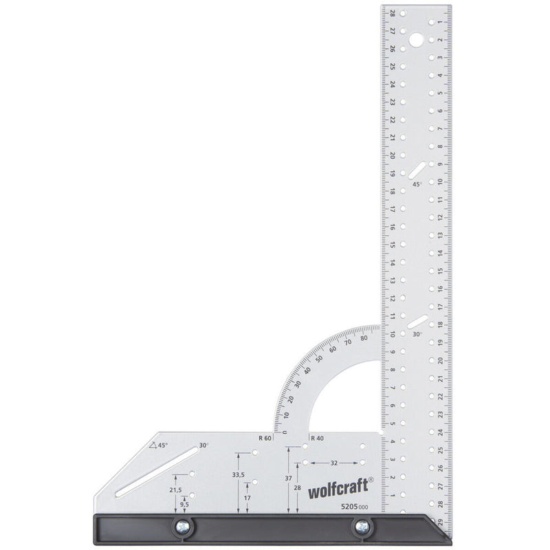 Squadra Wolfcraft 5205000 Acciaio (200 x 300 mm)-0