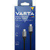 Cavo USB-C Varta 2 m Nero-8