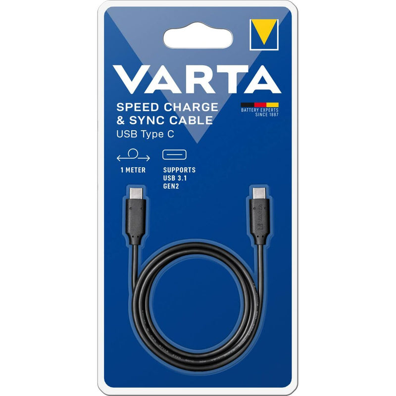 Cavo USB-C con USB-C Varta 57947 1 m-0