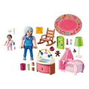 Playset Dollhouse Baby's Room Playmobil 70210 - Nursery (43 pcs)-1