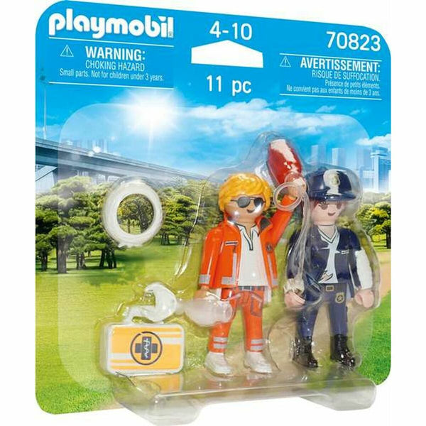 Playset Playmobil 70823 Doctor Poliziotto 70823 (11 pcs)-0