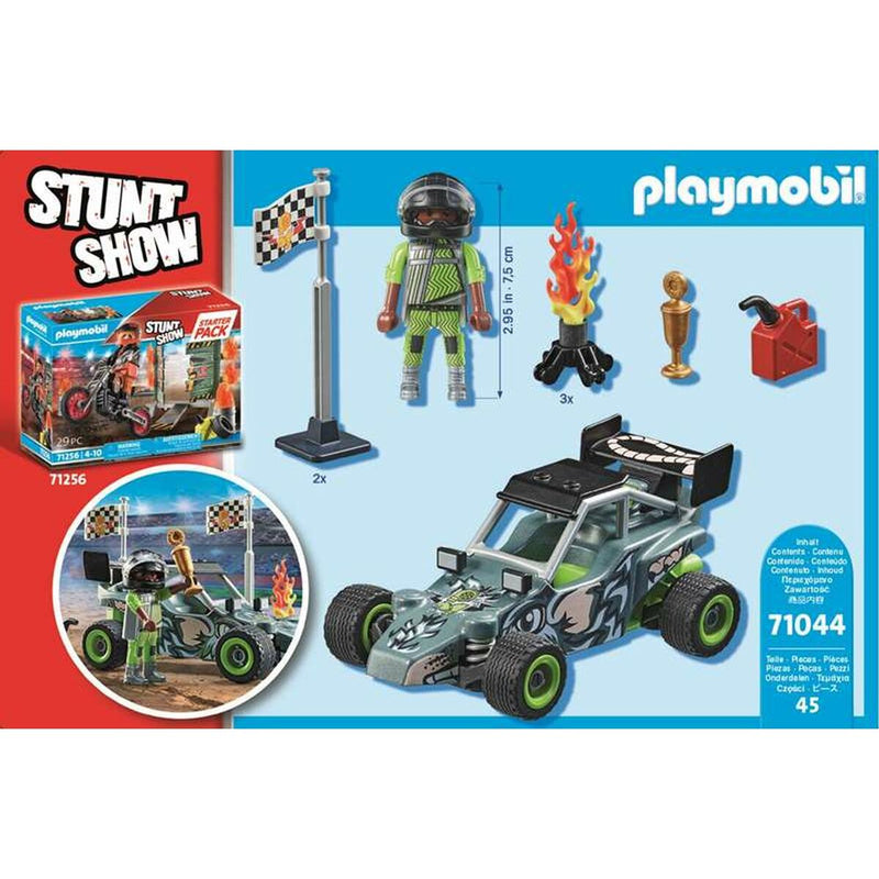 Playset Playmobil Stuntshow Racer 45 Pezzi-2