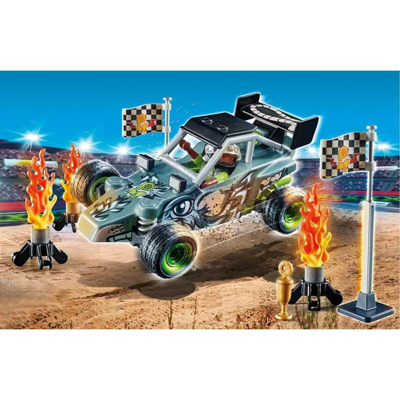 Playset Playmobil Stuntshow Racer 45 Pezzi-1