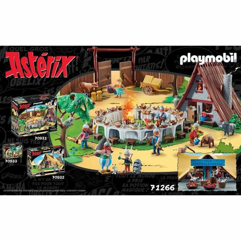 Playset Playmobil Astérix: Ordralfabetix Hut 71266 73 Pezzi-3