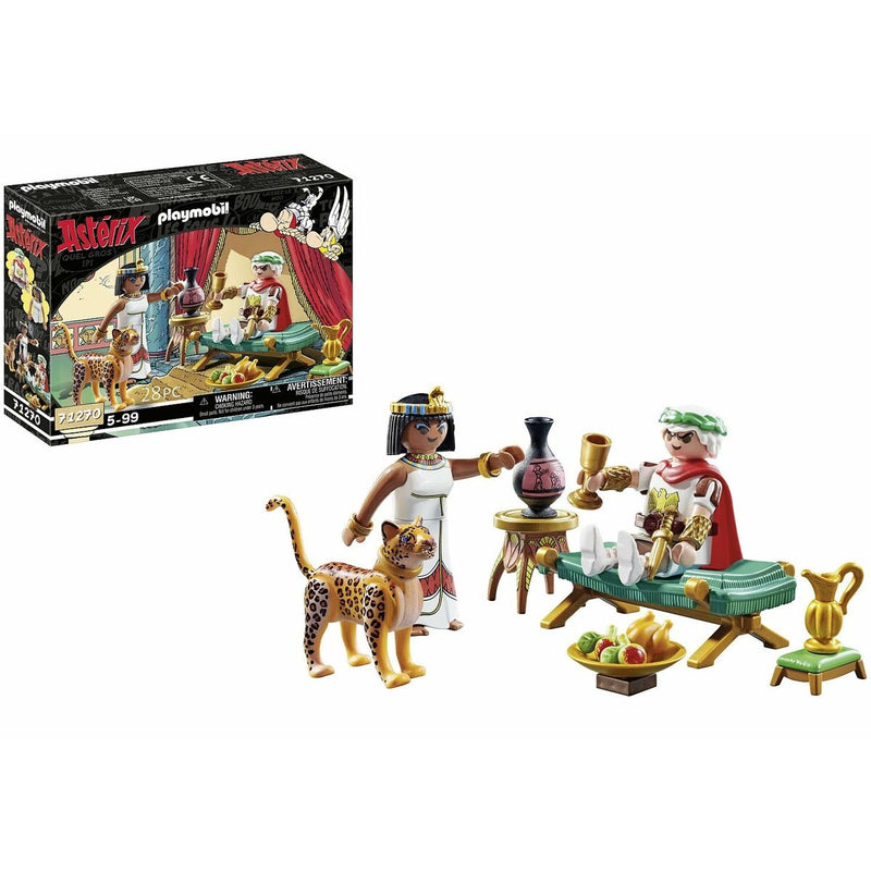 Playset Playmobil 71270 - Asterix: César and Cleopatra 28 Pezzi-6
