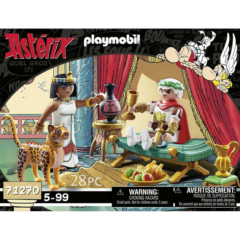 Playset Playmobil 71270 - Asterix: César and Cleopatra 28 Pezzi-3