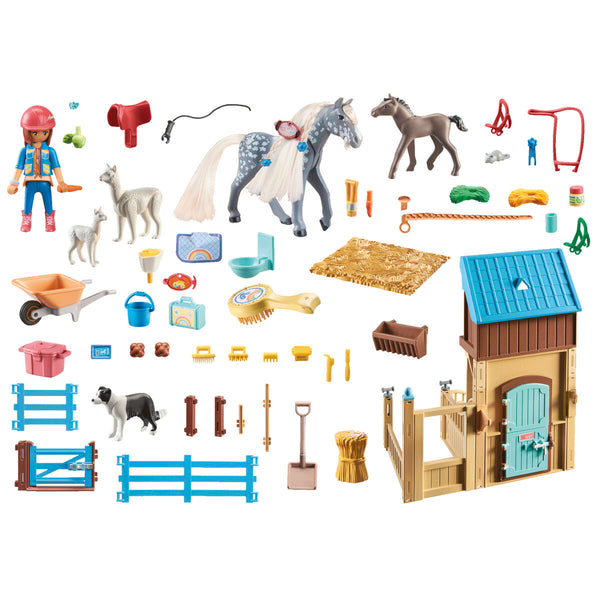 Playset Playmobil 71353 Horses of Waterfall 117 Pezzi-0