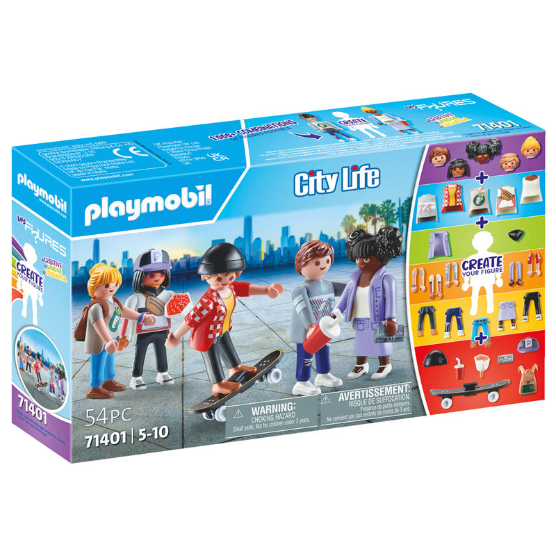 Playset Playmobil 71401 City life 54 Pezzi-1